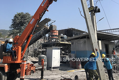 งานติดตั้งหม้อแปลงไฟฟ้า