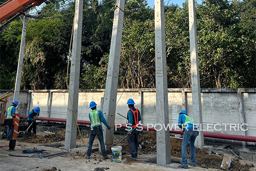 งานติดตั้งหม้อแปลง step up ขนาด 2,500 kVA 