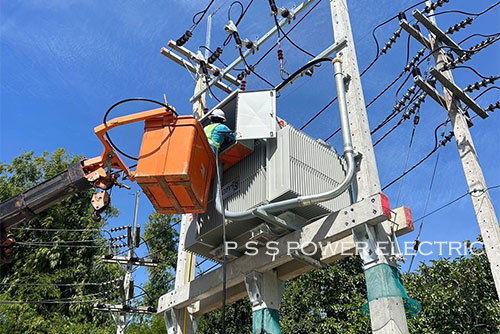 งานติดตั้งหม้อแปลง step up ขนาด 2,500 kVA