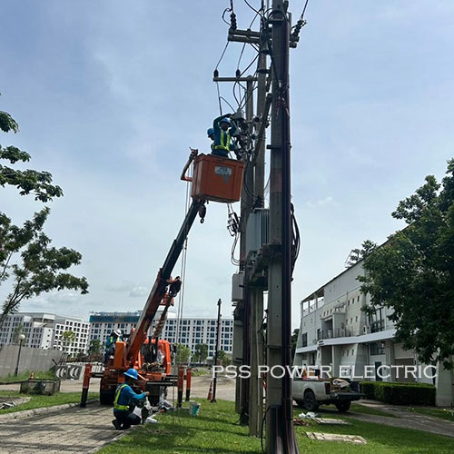 งานติดตั้งอุปกรณ์ป้องกันสัตว์ TR202 Animal barrier