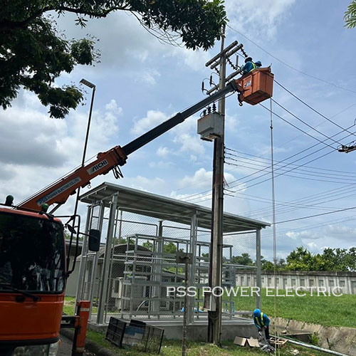 งานติดตั้งอุปกรณ์ป้องกันสัตว์ TR202 Animal barrier