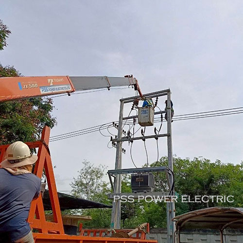 งานติดตั้งอุปกรณ์ป้องกันสัตว์ TR202 Animal barrier