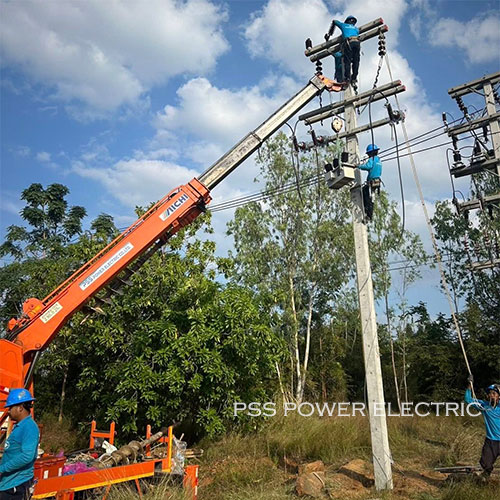 งานติดตั้ง CT-VT กันไฟย้อน Solar 400 กิโลวัตต์