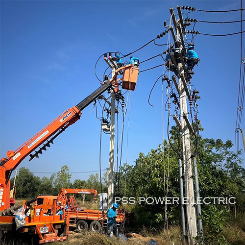 งานติดตั้ง CT-VT กันไฟย้อน Solar 400 กิโลวัตต์