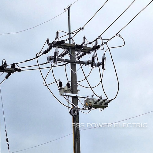 งานติดตั้ง Load Break Switch Sf6  อุปกรณ์ปลด-สับ ระบบไฟฟ้า 22 kV